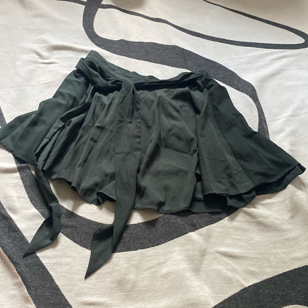 Green skirt